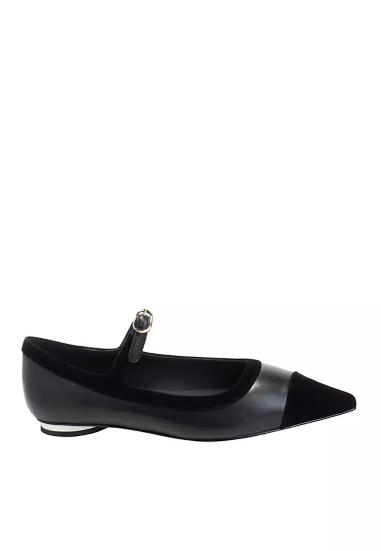 Twenty Eight Shoes VANSA Fashion Color Block Mary Jane Low Heel