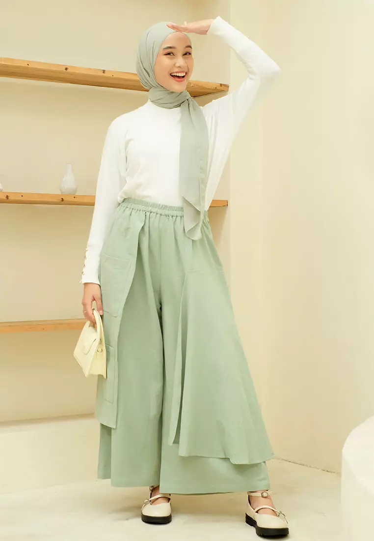 Meelva Pants Green Mint