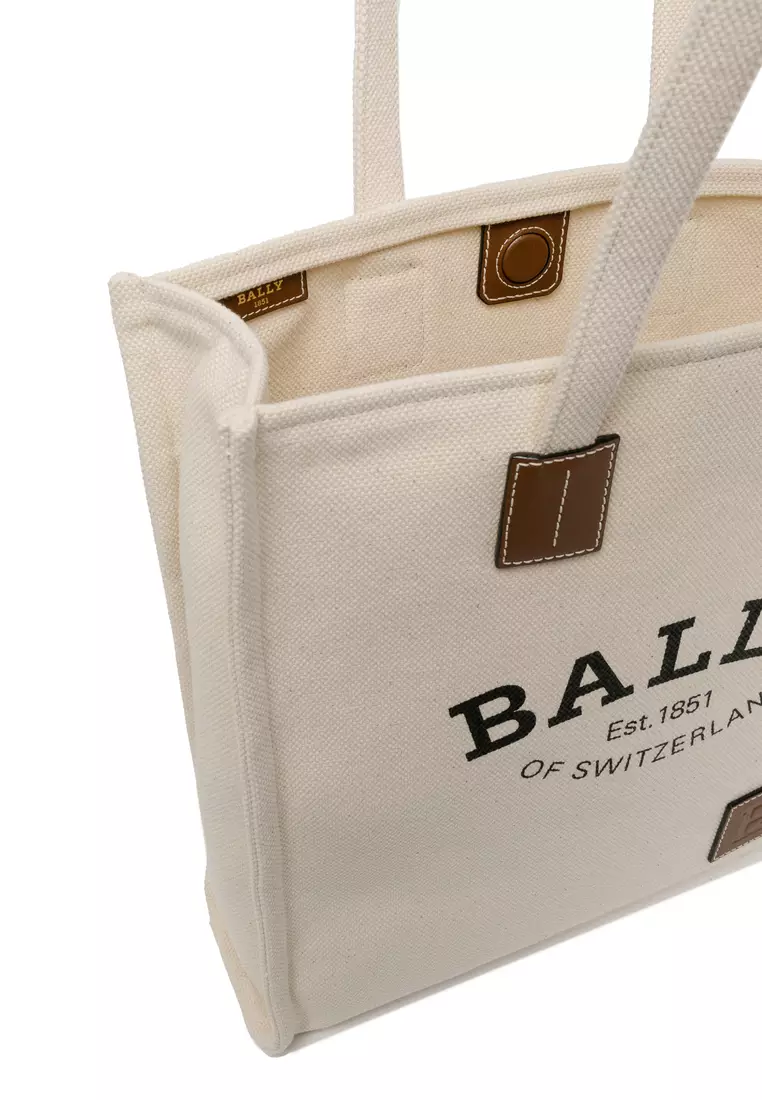 BALLY Bally Canvas Tote Bag 2024 Buy BALLY Online ZALORA Hong Kong