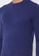 CK CALVIN KLEIN blue Recycled Cashmere Crew Shirt F4A48AA08B4D29GS_2