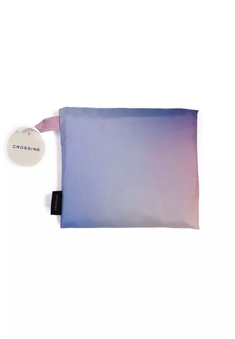 Crossing Recycled Foldable Bag - Ombre Dream - Pink /Lavender