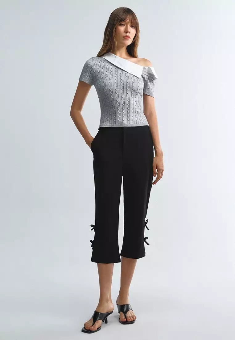 Asymmetric Top - Mid Grey