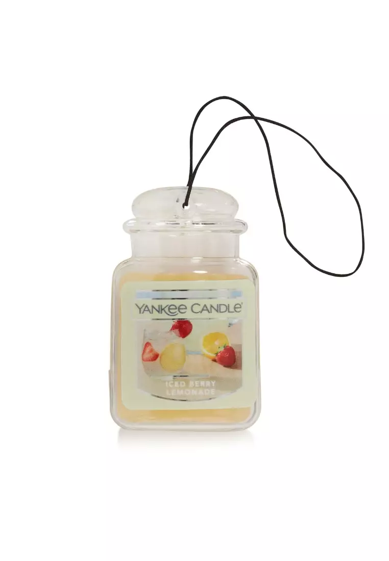 Yankee Candle Ultimate Red Raspberry Fragrance Infused Car Jar