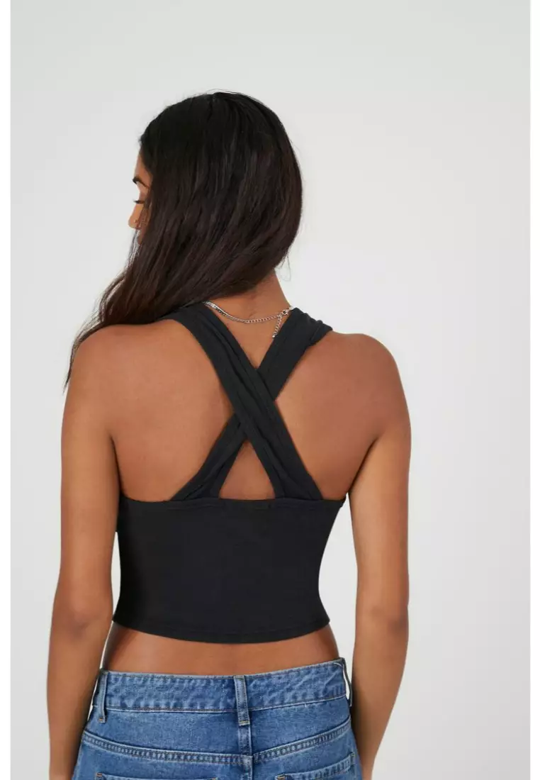 Nascar crop top forever 21 hot sale