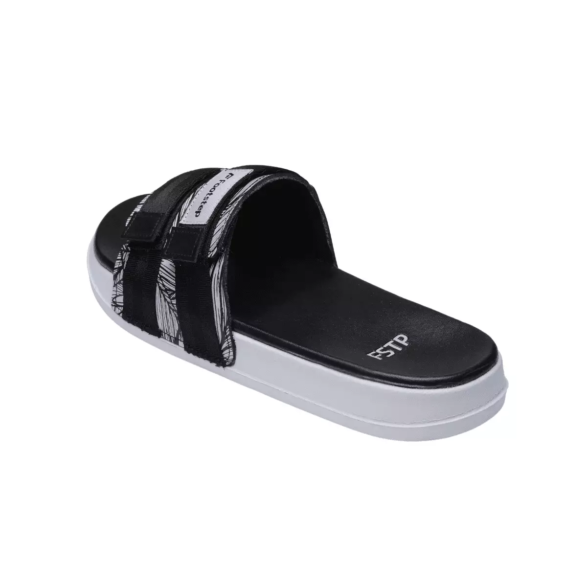 Footstep Footwear Sandal Pria Slide Nifty Black Grey Original Sandal