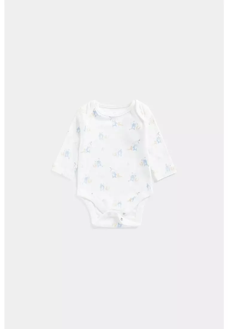 My First Blue Dungarees and Bodysuit Set