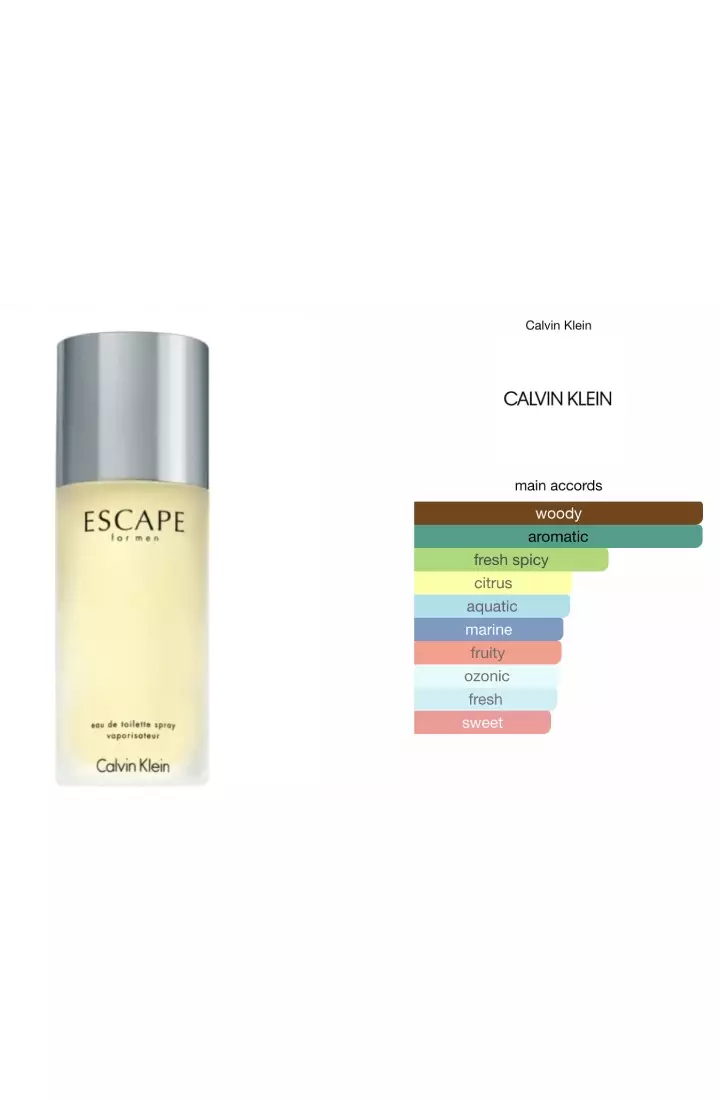 Calvin Klein Escape Man - 100 ML (Parfum Pria)