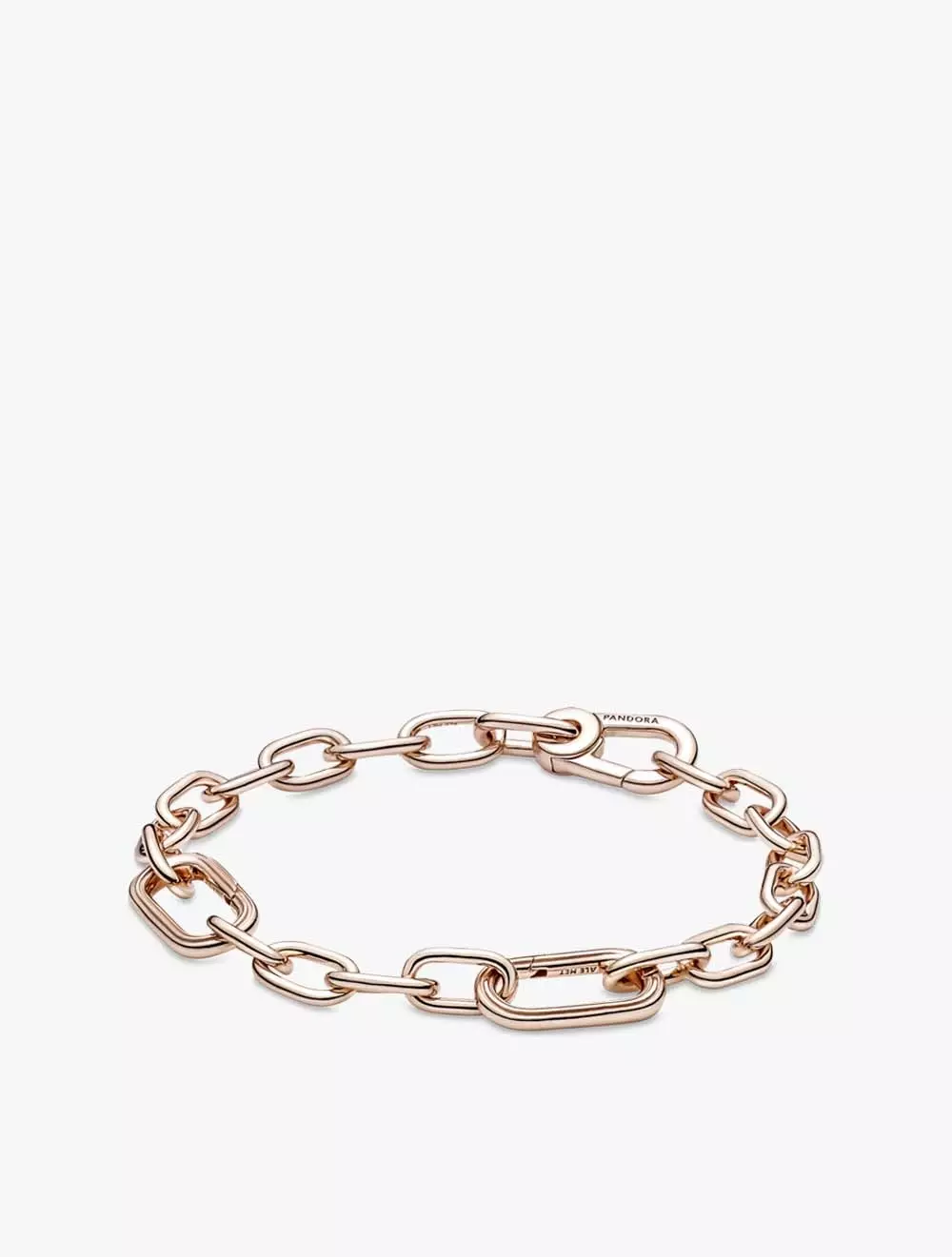 14k Rose gold-plated link bracelet