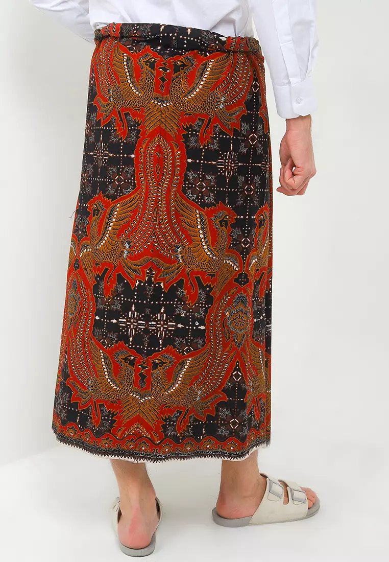 Sarung Batik Semi Tulis Danurwenda Red