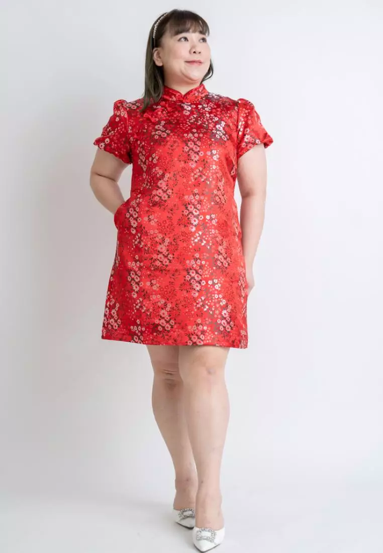 Chinese silk hot sale dresses online