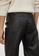 H&M black Imitation Leather Trousers 583A9AA47AB452GS_2