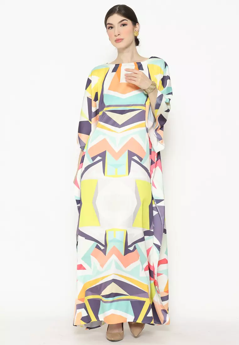 Kanzi Exclusive Short Sleeve Classic Kaftan