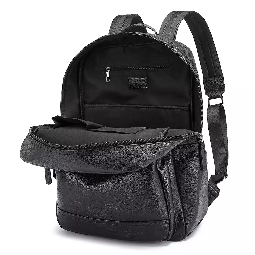 Luminox Tas Ransel Kasual Kulit PVC Sintetis IGE - Tas Ransel Pria Wanita Unisex - Backpack Daypack