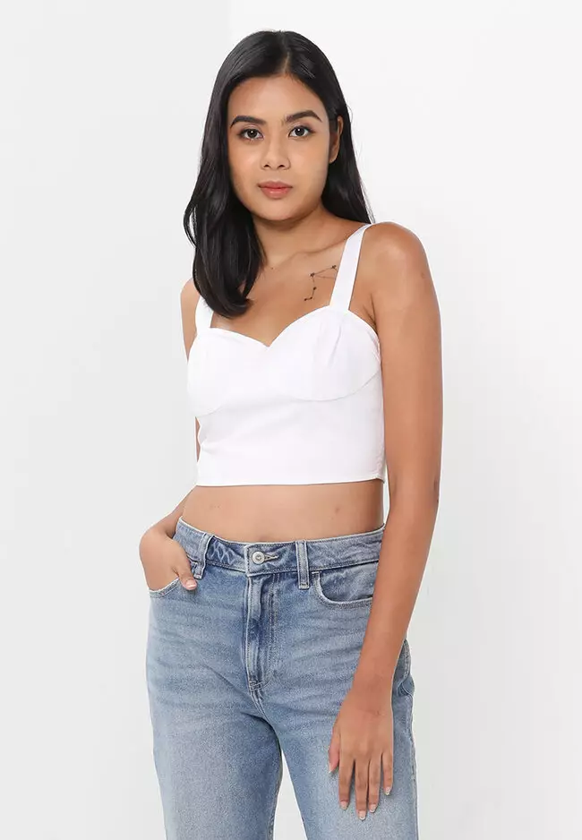 Hollister cropped tops on sale