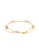HABIB gold HABIB Oro Italia Nubiti Yellow and Rose Gold Bracelet, 916 Gold E6312AC94AA8D9GS_1