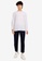 GAP grey V-Waffle Crew Solid Tee 53BF3AA957D6B3GS_4