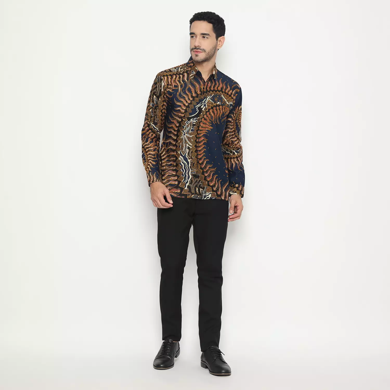Kemeja Batik Premium Adhyaksa Lengan Panjang Slimfit