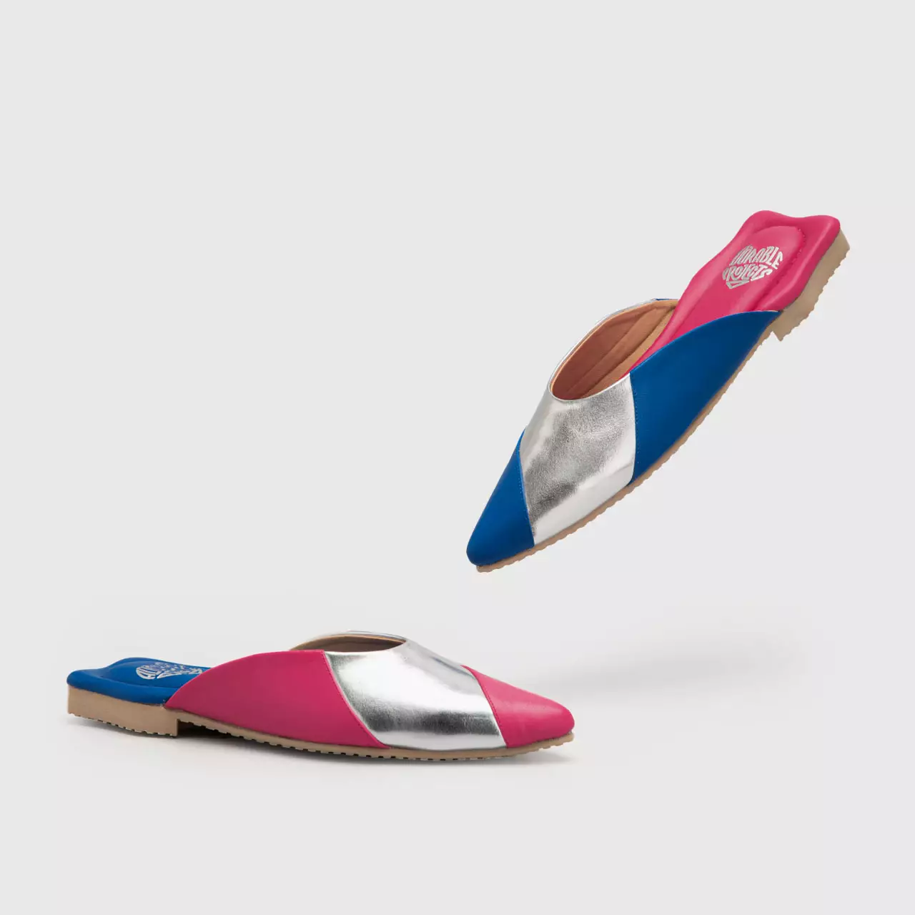 Adorable Projects - Wayari Mules Colorblock