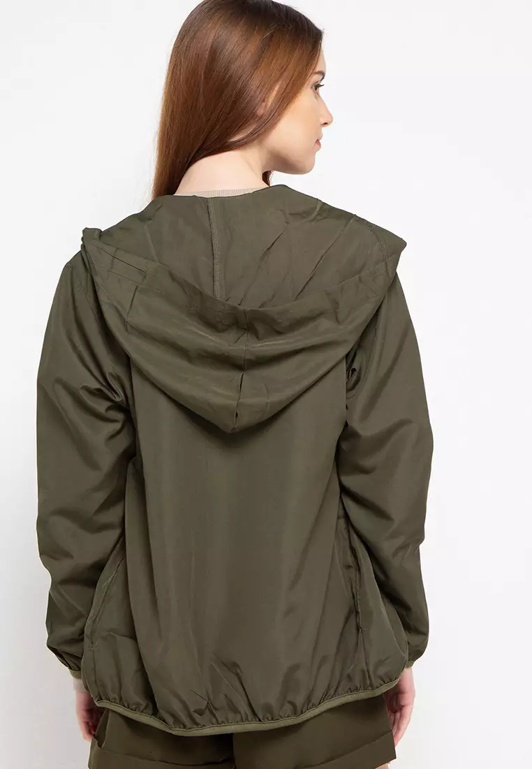 Jacket Lengan Panjang Parasut