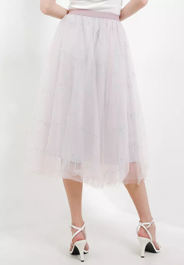 Midi Tutu Skirt W/ Glitters