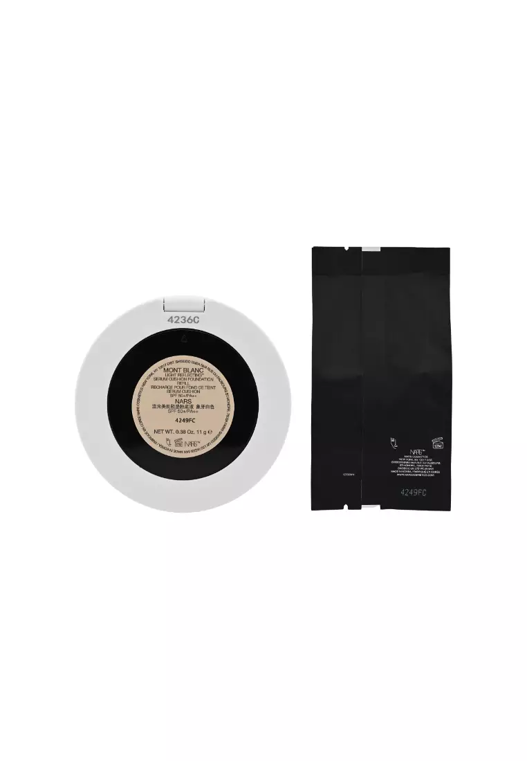 NARS Light Reflecting™ Serum Cushion Foundation SPF 50+/PA++ #Mont Blanc 2pcs-refill + case