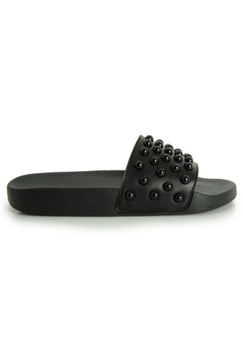 MONCLER black Moncler Jeanne Women's Flip Flops in Black D0539SH8849832GS_1