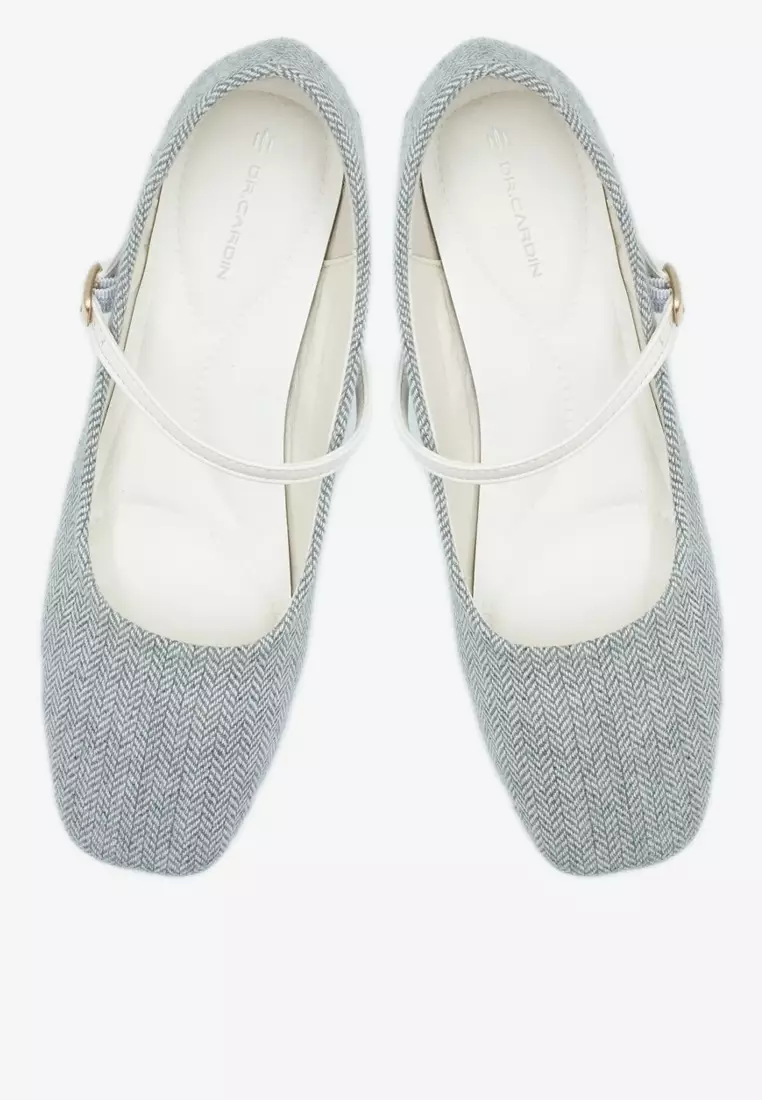 Dr. Cardin Women Luxe Mary Jane Low Block Heel L-RAO-9290