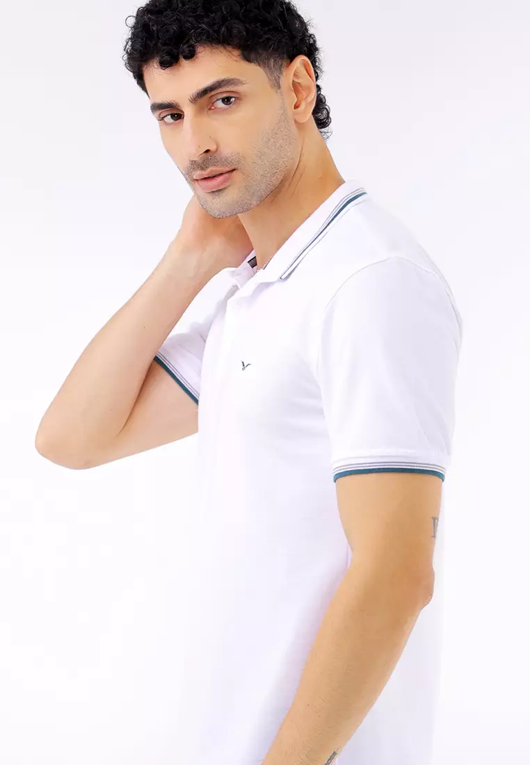 Cvc Collared Shirt Pique