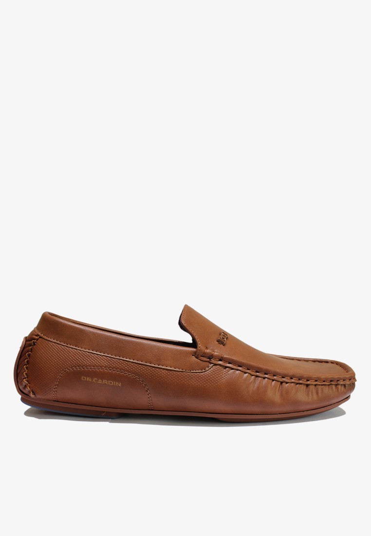 Dr Cardin Men Jetaire Faux Leather Comfort Slip-On Moccasin Shoe MEL-60997
