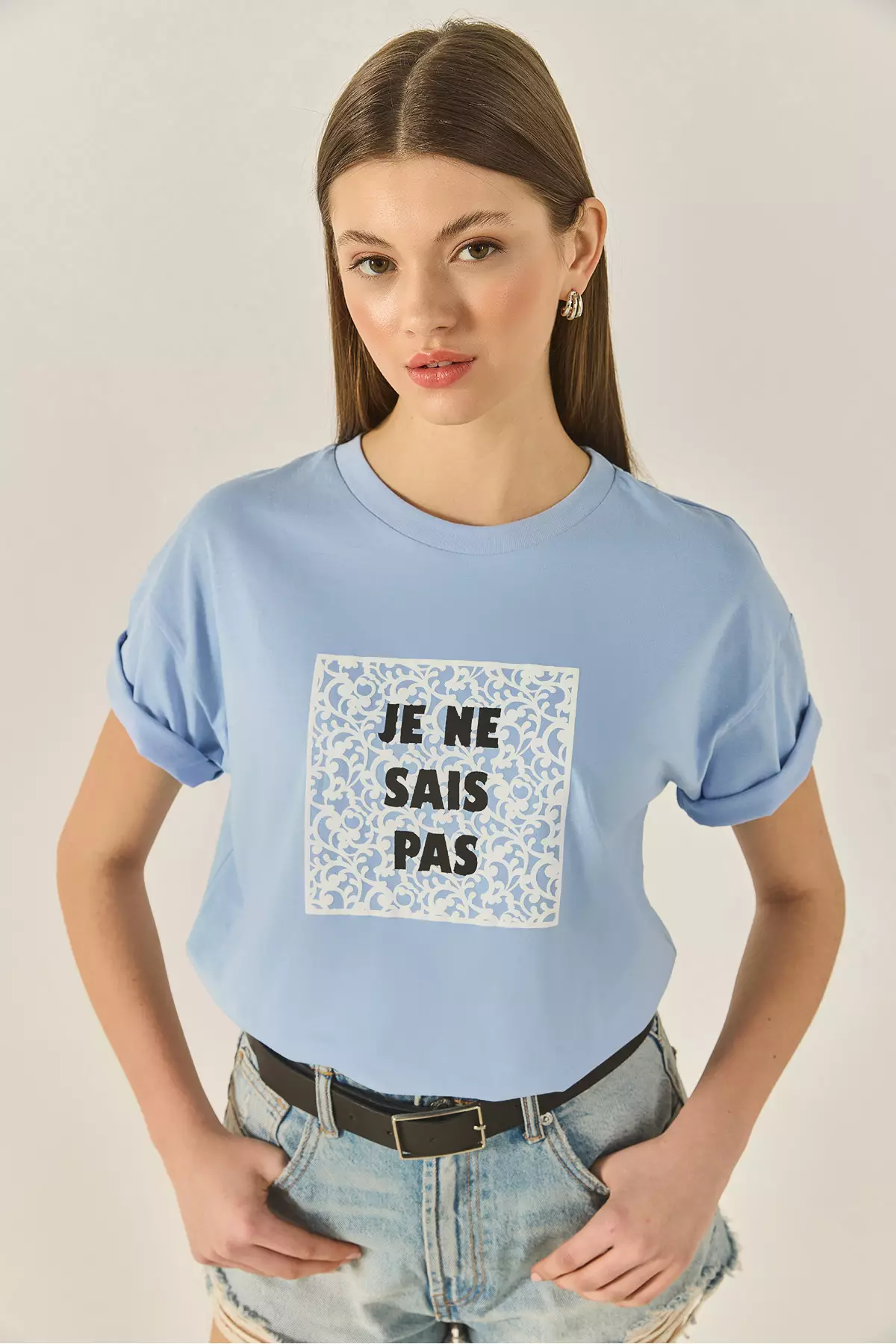 Slogan Printed T-Shirt