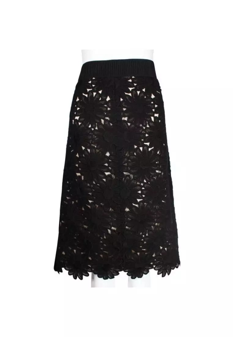 Dolce gabbana clearance lace skirt