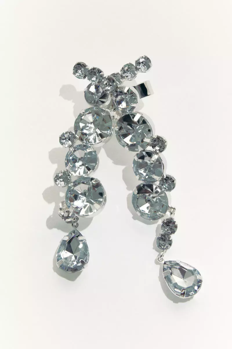 Buy H M Rhinestone earrings 2024 Online ZALORA Singapore