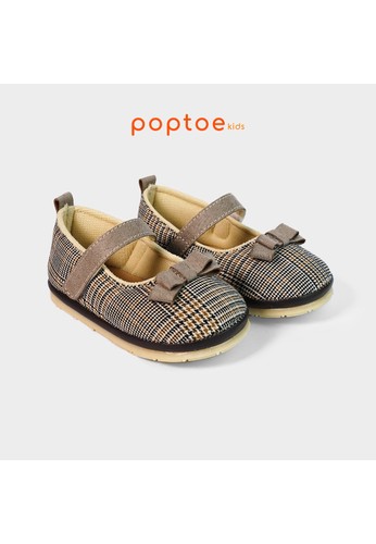 Poptoe Kids brown Poptoe Claire - Brown - Sepatu Anak / Bayi F2F1FKSD3AA1C5GS_1