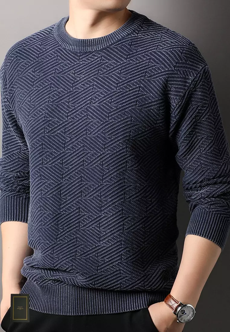 Jacquard Knitted Sweater BD-HPN3301