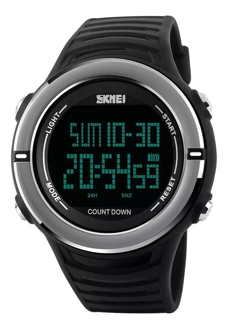 Jual SKMEI Jam Tangan Digital Pria Night Light Waterproof Strap