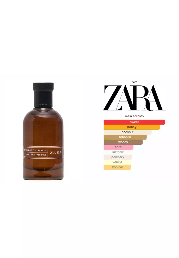 Zara Tobacco Collection Rich Warm Addictive Man EDT - 100 ML (Parfum Pria)
