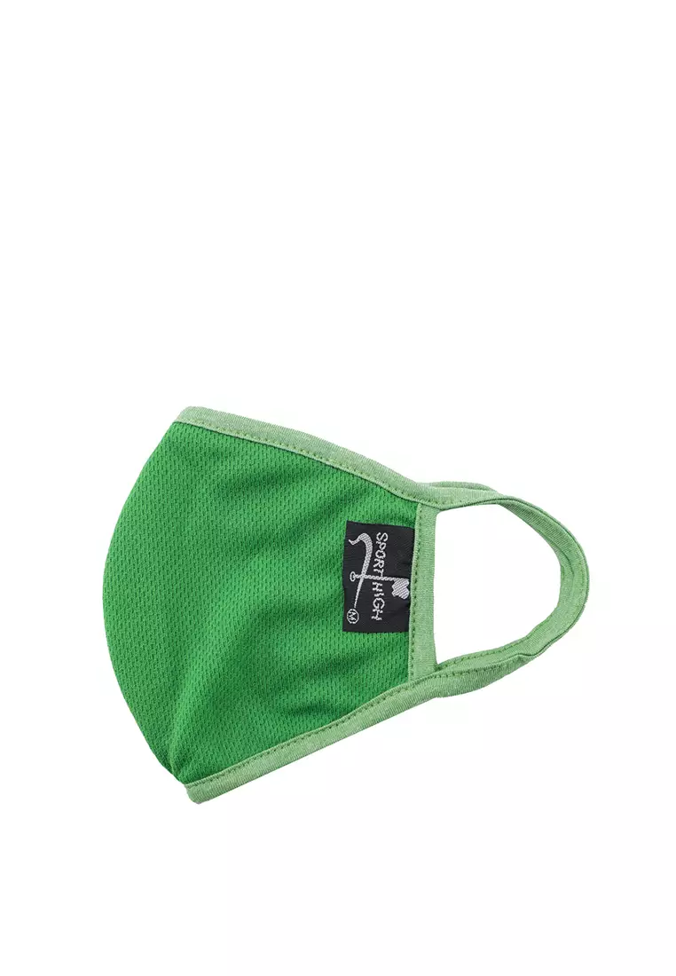 Masker Triple Layer Sport Face, Masker Kain Quick Dry Anti Bacterial