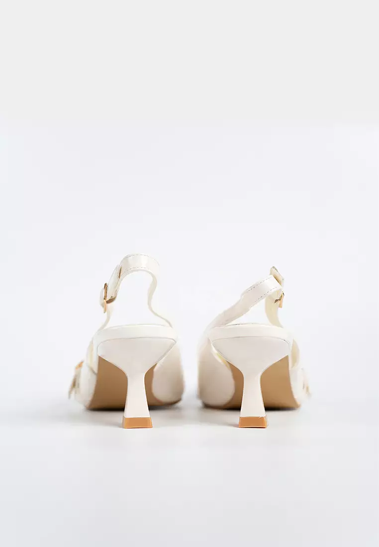 Winston Belt Flared Heels