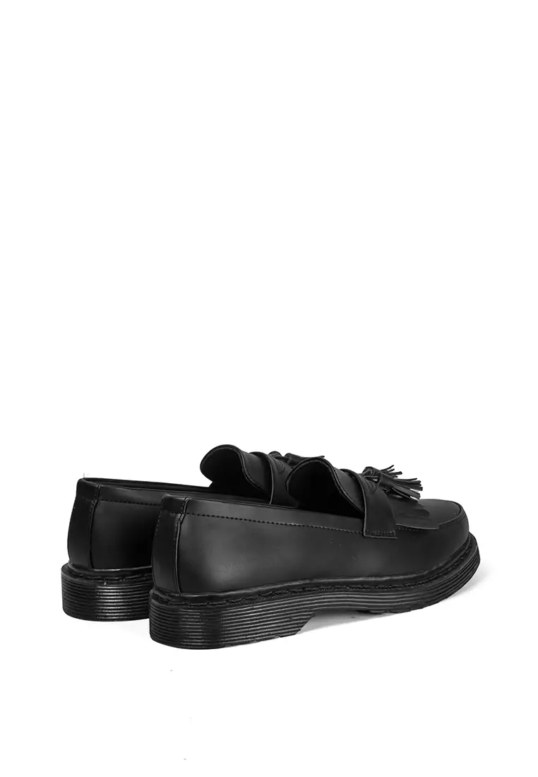 Lvnatica Luiz Full Black Loafers Shoes