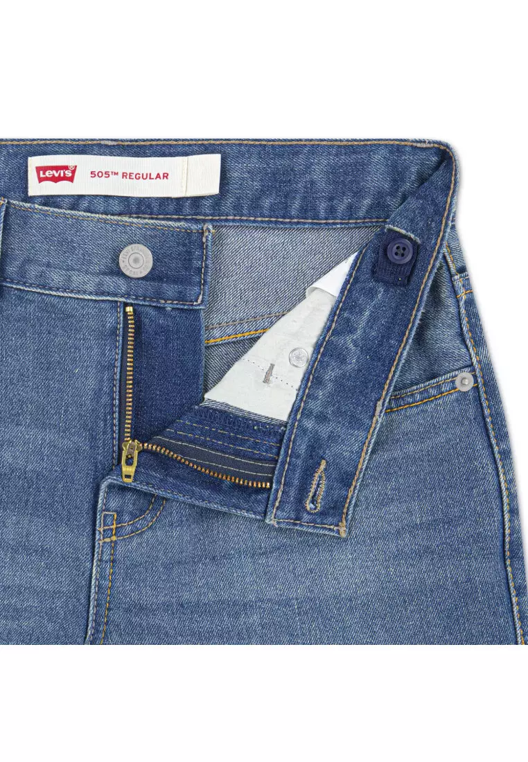 Buy Levi's Boys 505 Regular Fit Jeans (Big Kids) 2026 Online | ZALORA
