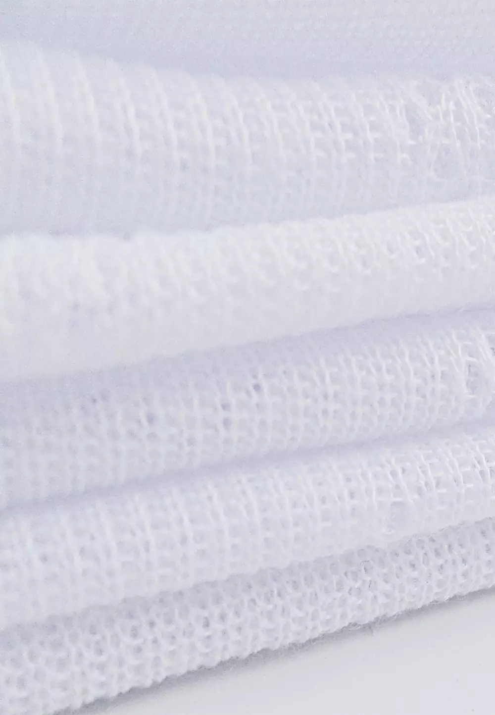 Wakakids 3 Pcs Kaos Dalam Bayi Anak Singlet Usia 0 Bulan Hingga 2 Tahun Jala Putih Vench