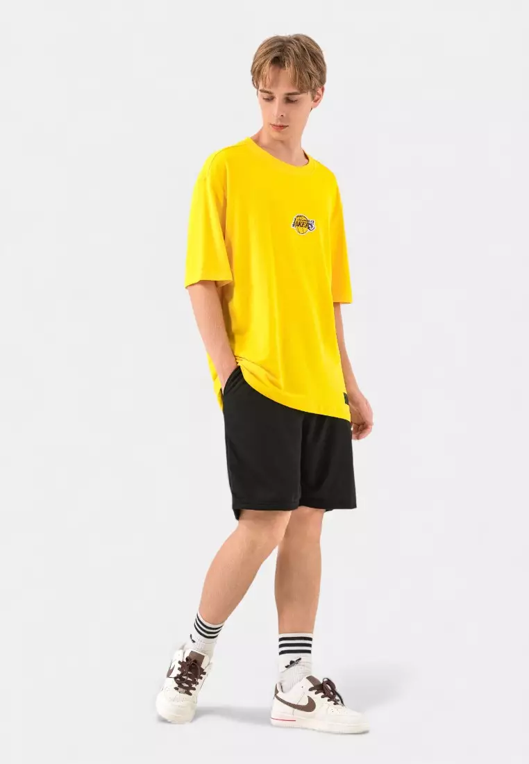 Los Angeles Lakers Loose Fit Mens T-Shirt Basics Core Collection
