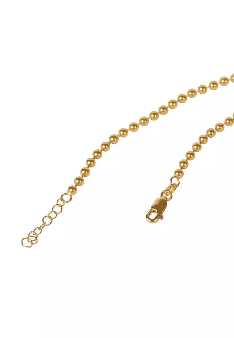 Bold Spheres Bracelet 14k Gold