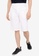 CK CALVIN KLEIN white Performance Poplin Shorts - HD Embroidered Logo 46760AAF8CCEACGS_1