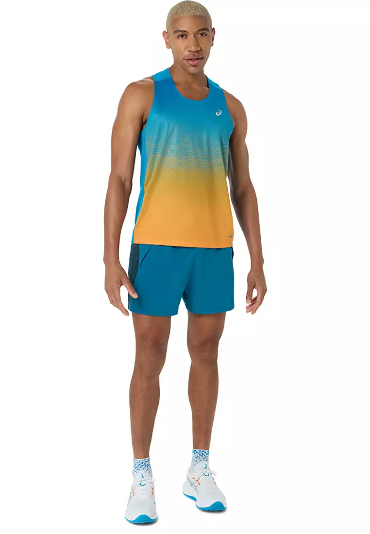 Asics Men Road Fade Singlet -2011D522.400