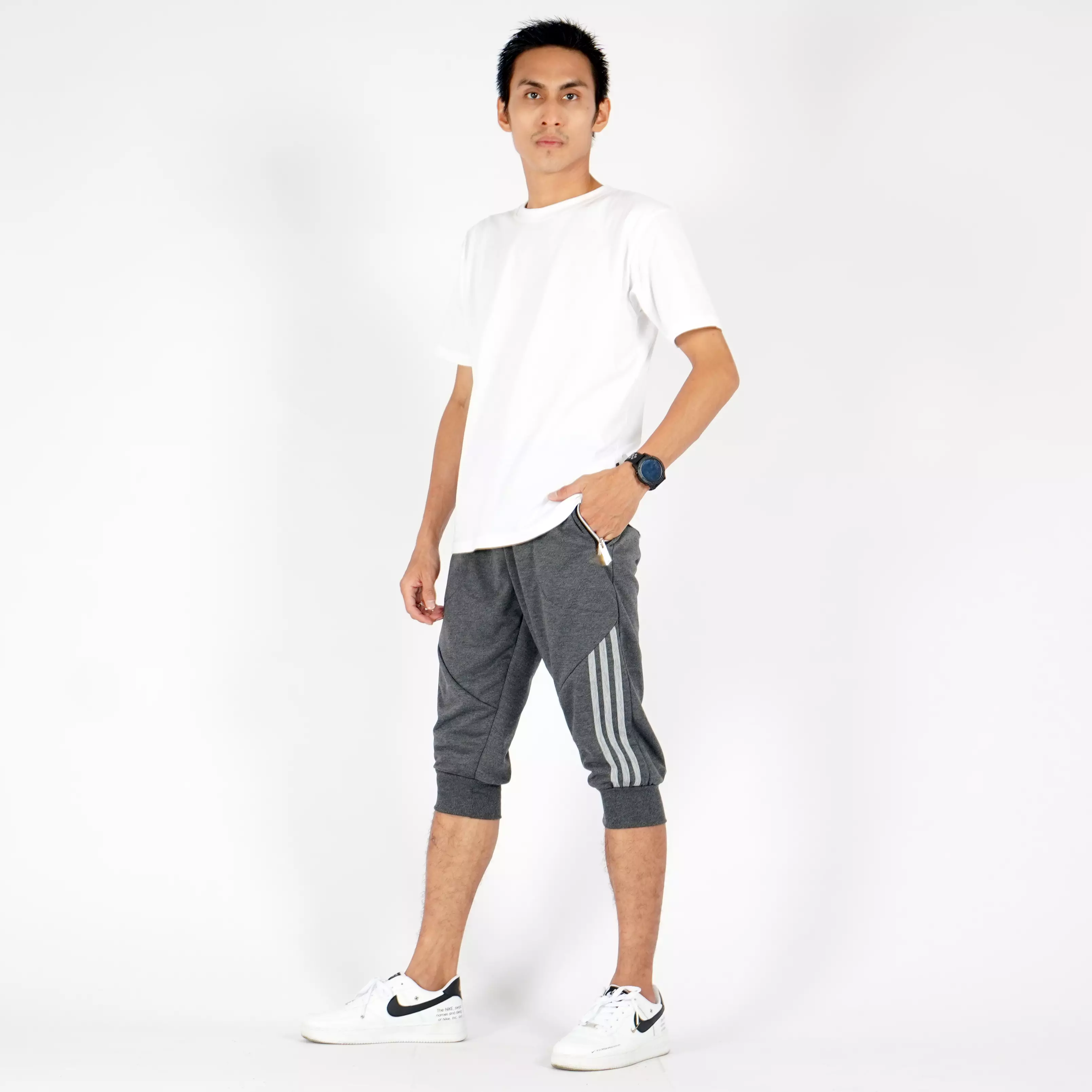 Steve Celana Jogger Pria Celana Joger Pria Jogger Pants Pria Joger Pants Pria - ABU TUA