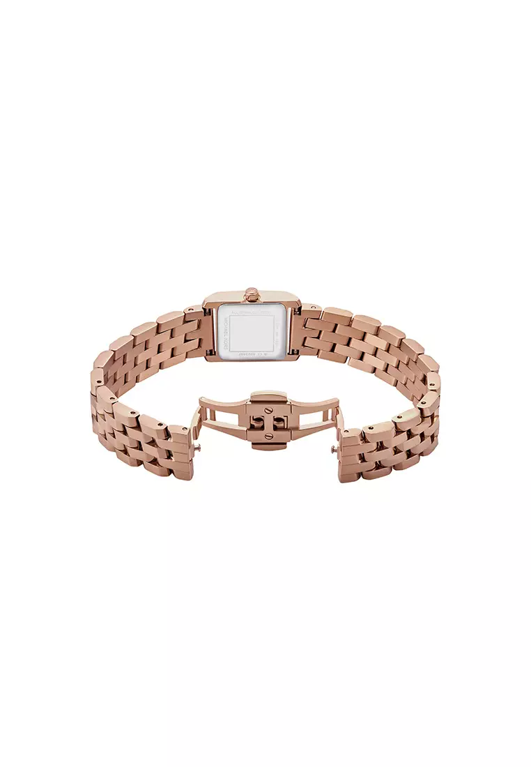 Georgie Rose Gold Stainless Steel Watch Mk4932