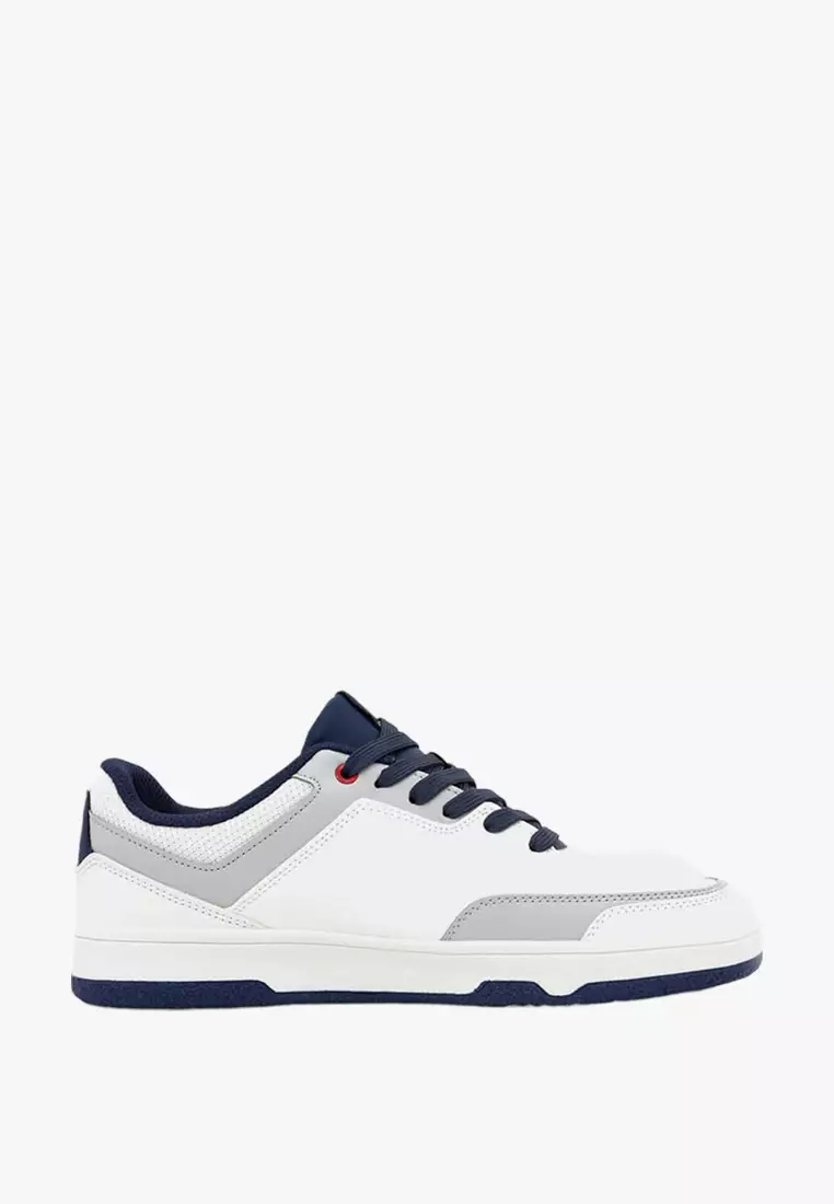 Discount on Airwalk  shoes - SKU: Airwalk Brue Men's Sneakers- White/Grey/Navy