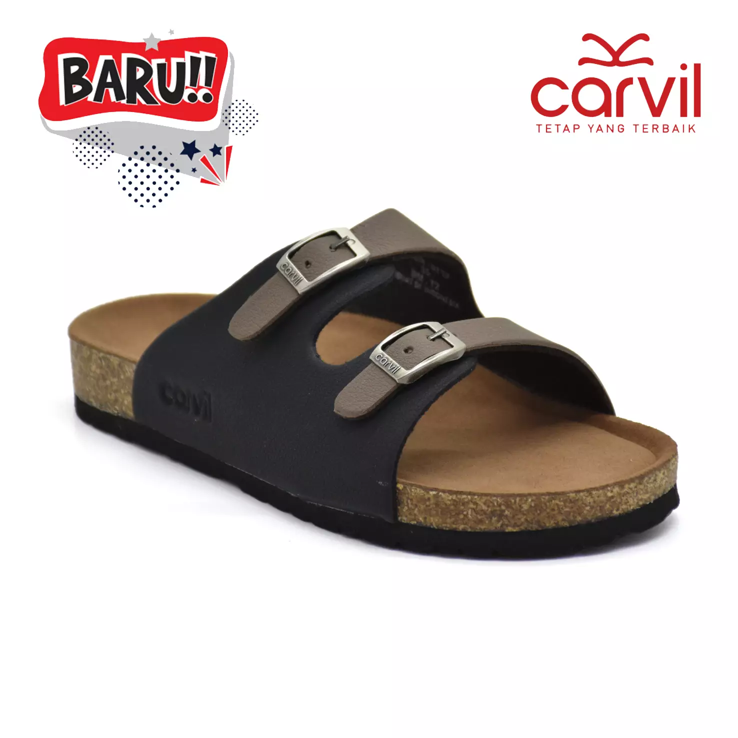 Carvil Sandal Anak Berlin-02 TP Grey/Black