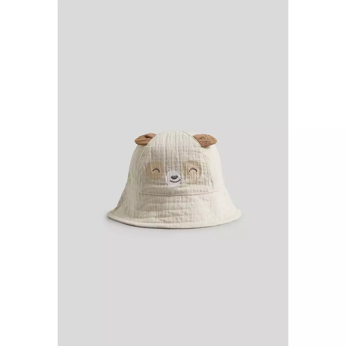 Mothercare Bear UPF50+ Sun Hat - Topi Bayi Laki-laki (Cokelat)